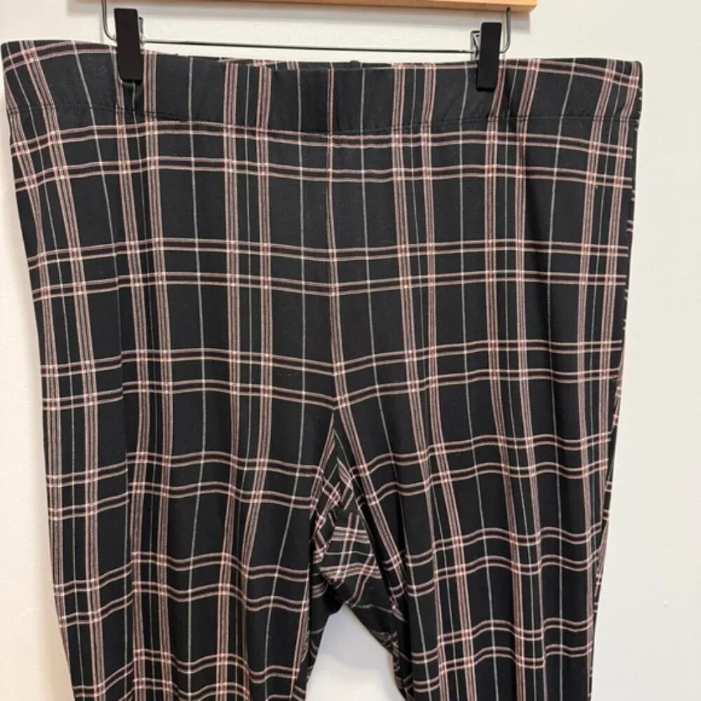 Pennington’s Fashion Plaid-Printed Leggings - In Every Story Size 2x - Picture 7 of 12